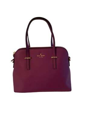 Kate Spade Cedar Street Maise Saffiano Leather Satchel in Purple (2013)